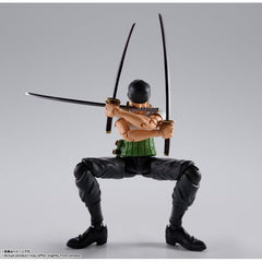 Bandai Tamashii Nations One Piece S.H.Figuarts Roronoa Zoro -Romance Dawn- Action Figure