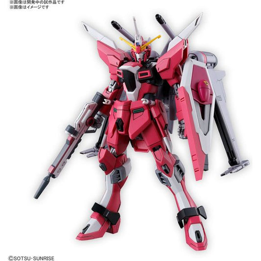 Introducing a High Grade kit of the Infinite Justice Gundam Type II from the movie "Mobile Suit Gundam SEED Freedom"!

The kit is equipped with a specialized internal structure "SEED Action System" for capturing iconic action poses from the film. Achieve the graceful "leg flexibility" seen in the series by adding a pivot axis to the legs.