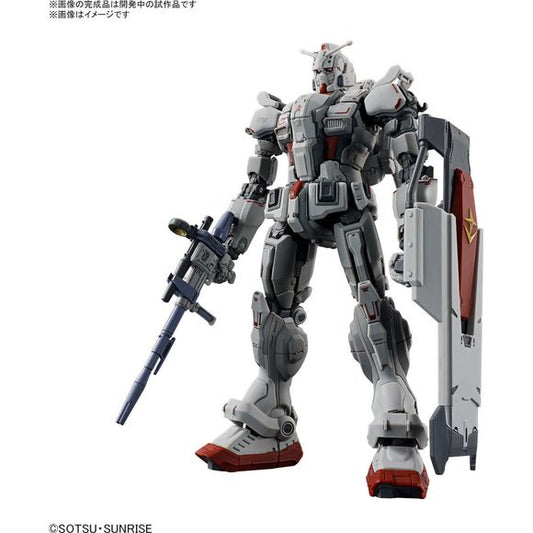 The Gundam EX, as seen in Netflix's worldwide exclusive release "Mobile Suit Gundam: Requiem for Vengeance," joins the "HG (High Grade)" model-kit series from Bandai! The high-density details and flexible action poses seen in this CG-animated series can be fully reproduced in this 1/144-scale kit!

[Includes]:

Beam rifle
Beam saber (grip) (x3)
Shield
Hand part
Joint part
Stickers (x2)