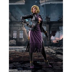 Nina Williams from TEKKEN 8, the latest title in the 3D fighting game series Tekken, joins the S.H.Figuarts series for the first time! [Set Contents] Main body, Interchangeable wrist parts: 4 left, 3 right, Interchangeable facial parts: 2, Sunglasses, 2 handguns, Background sheet