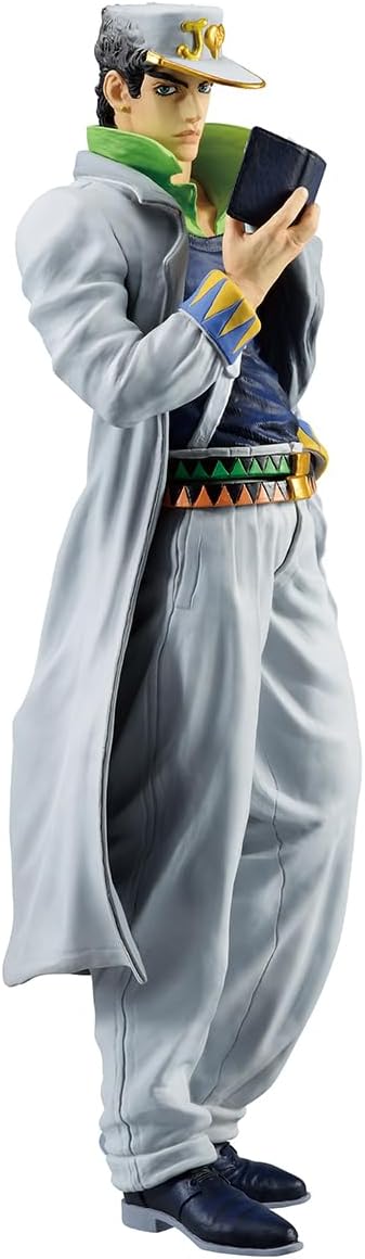 Standing at approximately 10.6" tall, Jotaro is seen in their popular pose. Masterlise Figures are Ichibansho's premiere statue line featuring a larger size compared to other figures and high-quality detail. This line is truly a masterpiece for fans to collect! Be sure to collect this and enhance your display with other incredible Ichibansho figures!