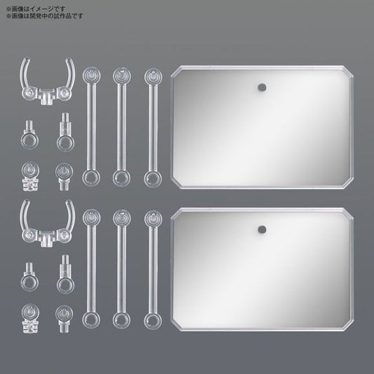 Bandai Spirits Hobby Action Base 6 Clear - Mirror Sticker Set (2 Pack)