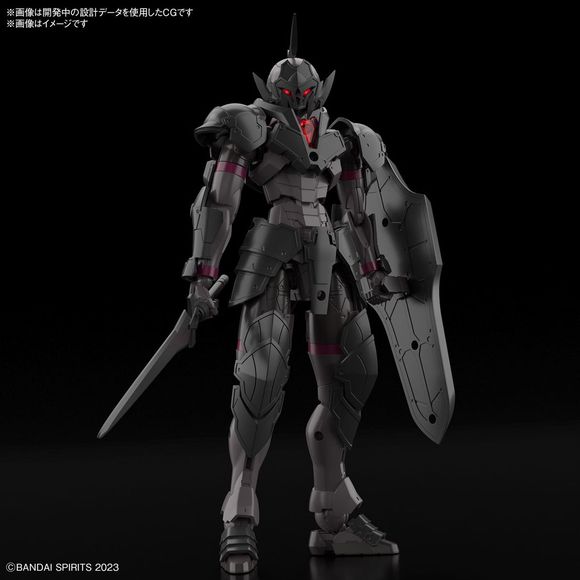 Bandai's new figure-kit series, "30MF (30 Minutes Fantasy)," debuts with the Rosan Knight! This new lineup allows you to create your own fantasy-based figures and characters! The starter set includes armor and armed parts in addition to the base "silhouette" (elementary body). The "silhouette" is fully posable like a human body; movable axes are provided on the head and neck for natural flexibility. The new structure of the shoulder joint keeps the body line intact, even in bold poses. The movable parts of