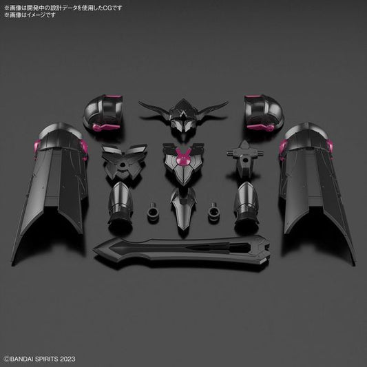 This "Class Up Armor (Rosan Paladin)" armor set from Bandai can be used with their "30MF (30 Minutes Fantasy)" series of plastic models! This set of armor and weapons can be "classed up" to a higher-tier job by doing armor replacement -- you can "class up" to Rosan Paladin by combining this armor with the Rosan Knight (sold separately). Paladin is a job that has sword skills at a higher level than a knight, and has increased physical defense power. The face design and coloring are different from the Liber R