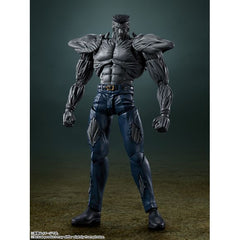 "Maybe you still think you won't die?" Toguro Jr., who fought against Yusuke Urameshi  in the finals of the Dark Tournament arc, appears in his 100% form. [Set Contents] Main body, Interchangeable wrist parts: 3 left, 2 right, Interchangeable facial parts: 3 [Bonus parts] Interchangeable facial parts for S.H.Figuarts Yusuke Urameshi (sold separately)