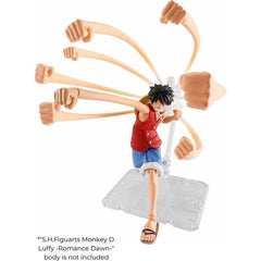 Bandai One Piece -Romance Dawn- S.H.Figuarts Monkey.D.Luffy Gum Gum Option Parts Set