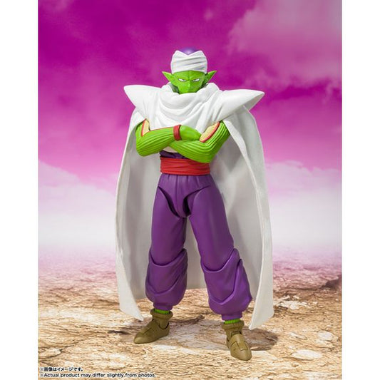 PRE-ORDER: Expected to ship in October of 2025

Piccolo" from "Dragon Ball DAIMA" is available in S.H.Figuarts!. The character is completely newly sculpted S.H.Figuarts to match the character design as it appears in "Dragon Ball DAIMA"! Measures approximately 6.3in tall