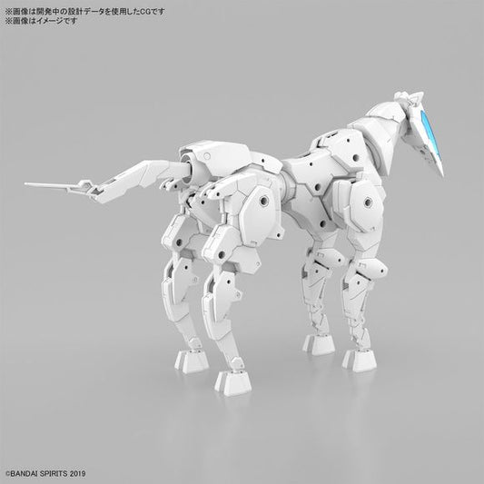 Bandai 30 Minutes Missions Extended Armament Vehicle (Horse Mecha Ver.) White 1/144 Scale Model Kit