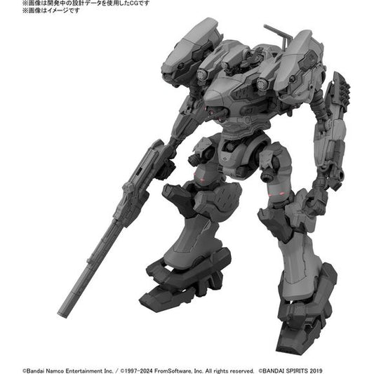 Items from "Armored Core VI Fires of Rubicon" are now joining Bandai's "30 Minutes Missions" series! Based on the key concepts of simple assembly and ease of customization, the RaD AC "CC-2000 ORBITER" is now available! 

[Includes]:

LR-036 CURTIS
Joint parts (x1 set)
Stickers