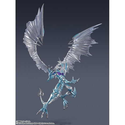 PRE-ORDER: Expected to ship in September of 2025

From "Yu-Gi-Oh! 5D’s" Commercialization of the ace monster "Stardust Dragon" of the main character "Yusei Fudo"! [Set Contents] Body, Replacement wrist parts left and right, "Shooting Sonic" effect parts, Special pedestal set