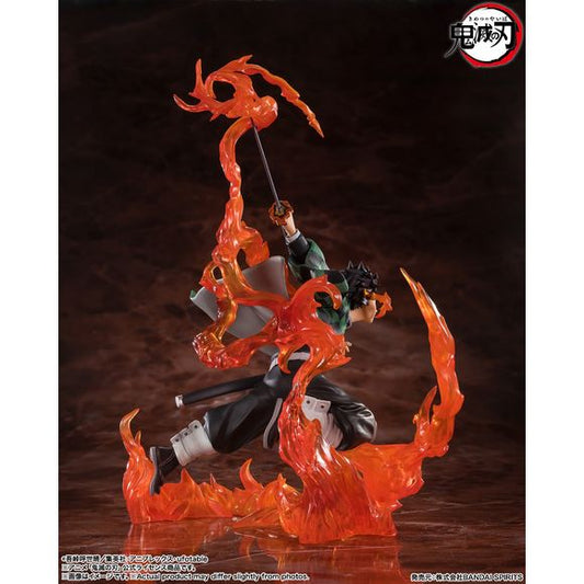 (PRE-ORDER: October 2025) Bandai Demon Slayer FiguartsZERO Tanjiro Kamado Rengoku Tsuba ver. Figure