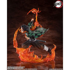 (PRE-ORDER: October 2025) Bandai Demon Slayer FiguartsZERO Tanjiro Kamado Rengoku Tsuba ver. Figure