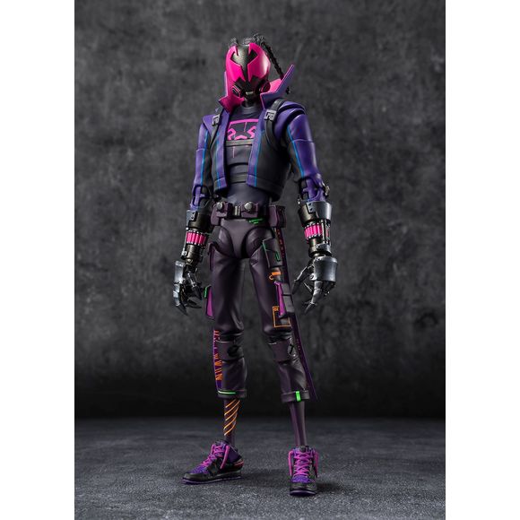 PRE-ORDER: Expected to ship in October of 2025

Miles G. Morales" from "Spider-Man: Across the Spider-Verse" is now available as an action figure in S.H.Figuarts! This figure is sculpted and painted in the same style as the original "Across the Spider-Verse", using the same techniques developed by the "Across the Spider-Verse" team, including neon coloring and the characteristic gauntlets on his arms. Two replacement face parts are included, allowing you to enjoy the figure both with and without the mask! [