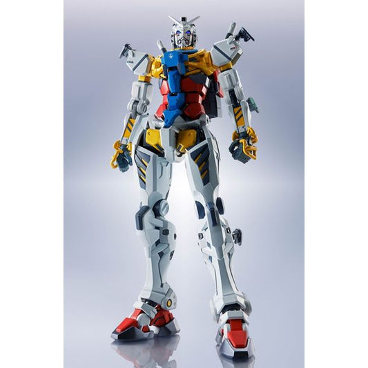PRE-ORDER: Expected to ship in late November 2025

White Gundam, appearing impressively in "Mobile Suit Gundam GQuuuuuuX -Beginning-", is now available from Metal Robot Spirits series in Earth Federation color just after its capture! Experience the impact of Tricolor Gundam piloted by Char through the fully-assembled figures! [Set Contents] Main body, Exchangeable hand left/right x 3 types, Beam Rifle, Gundam Shield, Hyper Bazooka, Beam Saber blade x 2, Exchangeable Gundam Shield grip parts, Weapon mount pa