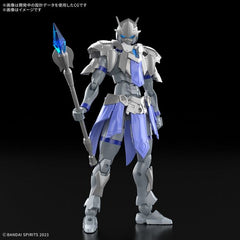 The Liber Priest is the newest member of Bandai's "30 Minutes Fantasy (30MF)" figure-kit series! This lineup allows you to create your own fantasy-based figures and characters! This starter set includes armor and weapon parts in addition to the base silhouette. The movable parts of the chest, torso, and waist work together with the sliding mechanism at the base of the waist joint to create natural poses.