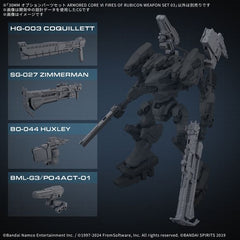 Bandai Hobby 30MM Option Parts Armored Core VI Weapon Set 03