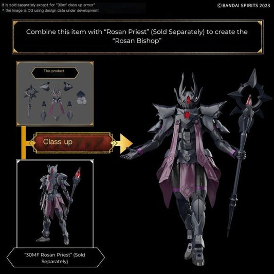 Bandai 30MF 30 Minutes Fantasy Class Up Armor (Rosan Bishop) Model Kit