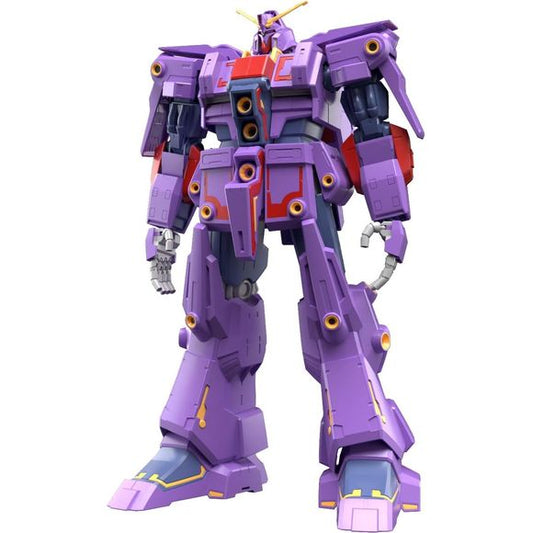 The Psycho Gundam Mk-II, the largest in the series and the last of the main Mobile Suits from "Mobile Suit Z Gundam," is finally joining Bandai's "High Grade (HG)" model-kit lineup! This impressively sized model can transform into its Mobile Fortress form, and it's molded in different colors so it'll look great after assembly. Measures approximately 27cm or 10.6 inches once assembled