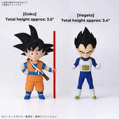 Bandai Dragon Ball DAIMA Son Goku (Mini) & Vegeta (Mini) Model Kit