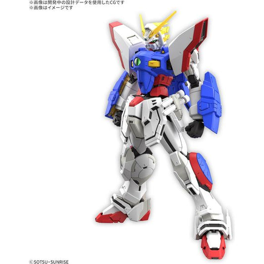PRE-ORDER: Expected to ship in May 2025.  UPDATE:  Shipping in late June 2025.

The Shining Gundam from "Mobile Fighter G Gundam" gets a new 1/144-scale "RG (Real Grade)" model kit from Bandai, with a realistic appearance and advanced mobility that allows it to transform into its Super Mode! The entire body is fully posable, so you can recreate Super Mode without parts replacement