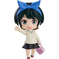 From the anime series Rent-A-Girlfriend comes a Nendoroid figure of Ruka Sarashina! She comes with 3 face plates and an alternate lower body part so she can be displayed sitting down. Optional parts include her heart-shaped handbag, smart phone, and even an acrylic background displaying her heart rate so you can recreate the scene when the main character made her heart race!