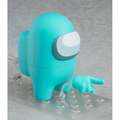 Good Smile Among Us Nendoroid No.1791b Crewmate (Cyan) Action Figure | Galactic Toys & Collectibles
