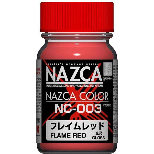 Gaia Notes Nazca Color Series NC-003 Flame Red Lacquer Paint 15ml