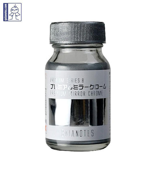 This paint produces a mirror chrome finish. This paint has been pre-mixed to for optimum airbrush use. Additional thinning is not required. Airbrush is recommended. A properly prepared smooth base will produce a shinier finish. Lower the air pressure to make light, even coats. Do not thin! This paint is pre-mixed for optimum airbrush use straight out of the bottle. Due to the strong solvents the painted item may become brittle. Volume: 30 ml (1 oz).

Continental USA shipping only.  Ground service only.