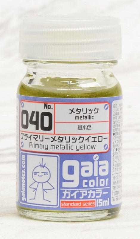 Gaianotes Lacquer based paints are formulated in Japan specifically with the hobbyist in mind. This line of paint features highly pigmented rich, vibrant colors which will bring excellent details to your next project. The metallic color series can produce a fantastic metallic look. By using in combination with metallic master thinner, the metallic can be further increased. The metallic primary colors can be mixed with other primary metallic colors from Gaianotes. Before application, remove oil, dust etc fro