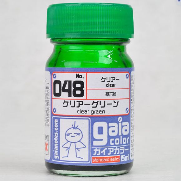 Gaianotes Lacquer based paints are formulated in Japan specifically with the hobbyist in mind. This line of paint features highly pigmented rich, vibrant colors which will bring excellent details to your next project.  Volume: 15 ml (0.5 oz).

Continental USA shipping only.  Ground service only.