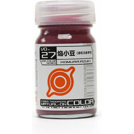 Gaianotes Lacquer based paints are formulated in Japan specifically with the hobbyist in mind. This line of paint features highly pigmented rich, vibrant colors which will bring excellent details to your next project.  Gaia Notes launches model colors for Sega's popular game Cyber Troopers Virtual-on. Powerful and strongly colored, you can take your model to the next level. Volume: 15 ml (0.5 oz).

Continental USA shipping only.  Ground service only.