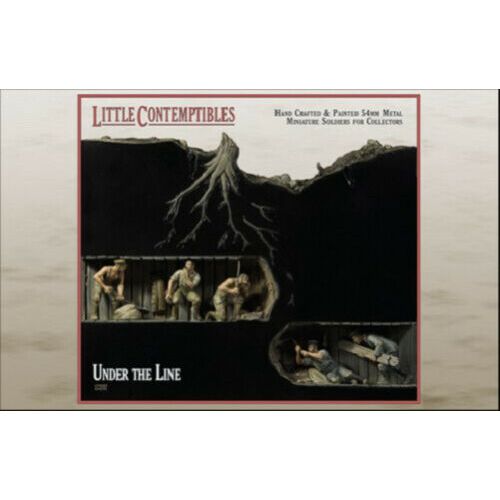 Wingnut Wings LC3202 Little Contemptibles Under the Line Metal Figure Scene | Galactic Toys & Collectibles