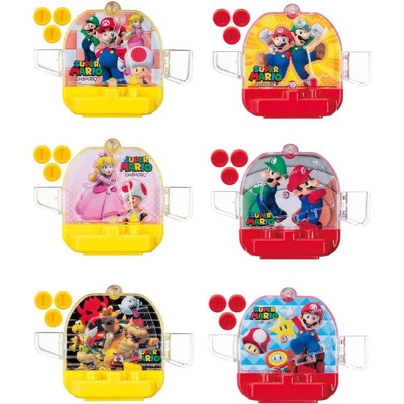 Shoot and roll coins! A mini action game!
There are 6 types in total: red, Jump Game A, Jump Game B, Jump Game C, Seesaw Game A, Seesaw Game B, & Seesaw Game C.

Please note: All orders are random! We cannot guarantee a certain lantern or "set".