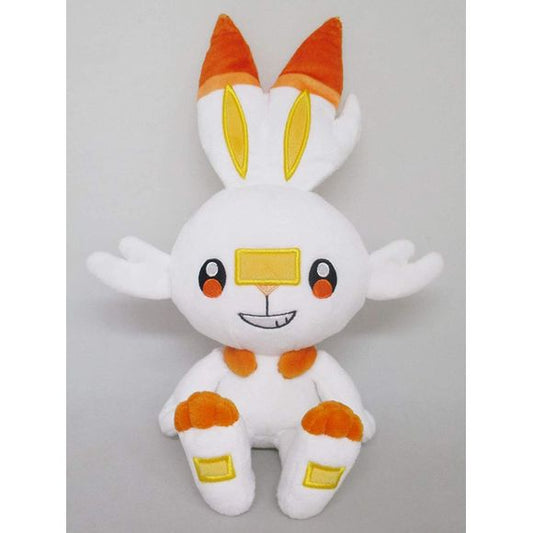 Sanei Pokemon Sword &Shield All Star Collection Scorbunny 6-inch Stuffed Plush