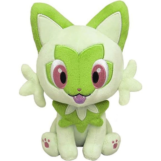 Sanei Pokemon All Star Collection PP223 Sprigatito 7-inch Stuffed Plush