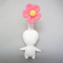 Sanei PK09 Nintendo Pikmin All Star Collection White Pikmin 6-inch Stuffed Plush