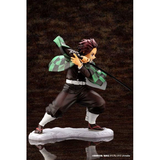 Kotobukiya ArtFX-J Demon Slayer Kimetsu no Yaiba Tanjiro Kamado 1/8 Scale PVC Figure Statue | Galactic Toys & Collectibles