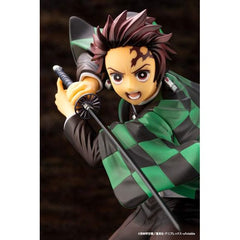 Kotobukiya ArtFX-J Demon Slayer Kimetsu no Yaiba Tanjiro Kamado 1/8 Scale PVC Figure Statue | Galactic Toys & Collectibles