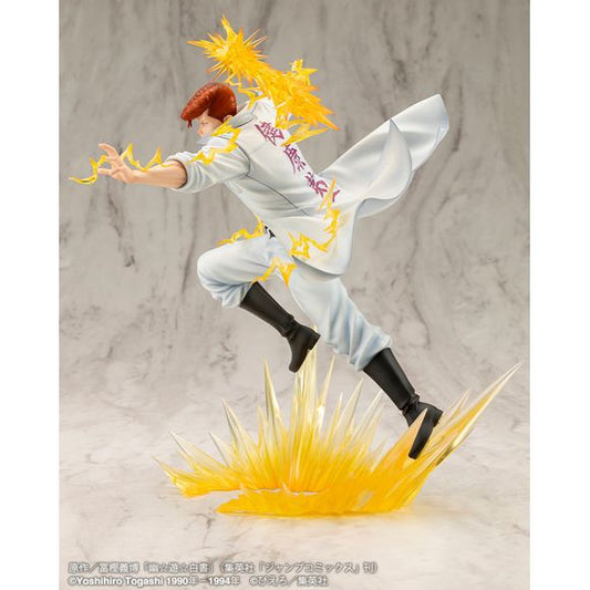 Kotobukiya Yu Yu Hakusho ARTFX J Kazuma Kuwabara Ver. 2 1/8 Scale Figure Statue