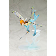 PRE-ORDER: Expected to ship November 2025

From Metaphor: ReFantazio, Gallica joins the scale figure lineup!

She has been carefully recreated, making for a delicate sculpt that features even the finest details of her outfit. From her light movements and highly detailed accessories to her expressive wings full of energy, fans can enjoy her realistic presence that can only be felt when brought to life as a figure.

Her wings utilize clear parts, finished with a delicate, glossy paint, giving them a unique se
