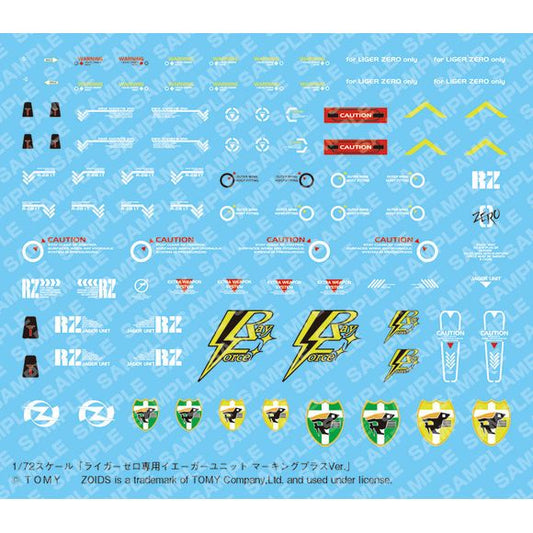 (PRE-ORDER: September 2025) Kotobukiya Zoids Jager Unit Marking Plus Ver. For Liger Zero (Reissue)