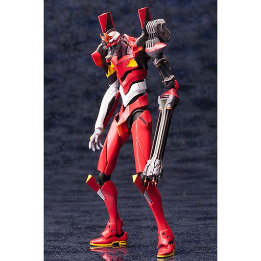Pre-Order: Expected to ship November 2025

Evangelion Production Model-02'β will be joining Test Type-01 in the Evangelion: New Theatrical Edition plastic model series as a 1/400 scale kit! This model kit features precise joint design employing CAD technology and a sophisticated form created by the hands of highly-skilled sculptors to bring forth a completely new Evangelion Production Model-02'β. This model features multiple parts to choose from according to user preference. By selecting included parts for