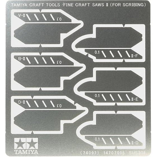 Tamiya 74097 Precision Craft Saws II for Scribing | Galactic Toys & Collectibles