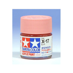 Tamiya Color Mini X-17 Pink Acrylic Paint 10ml | Galactic Toys & Collectibles