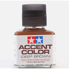 Tamiya Panel Line enamel paints are ideal for highlighting panel lines and other details to give your model a more realistic depth. The paint has been pre-diluted into the ideal viscosity and can be easily applied into crevasses such as panel lines with the brush on the bottle cap. Once dried, any excess may be cleaned up by using enamel thinner. (Bottle contains 40ml)

Continental US Shipping only. No expedited shipping. Ground Transport only.