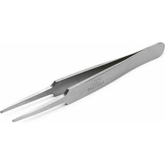 Tamiya 74109 HG Straight Tweezers (Round Tip) For Plastic Models | Galactic Toys & Collectibles