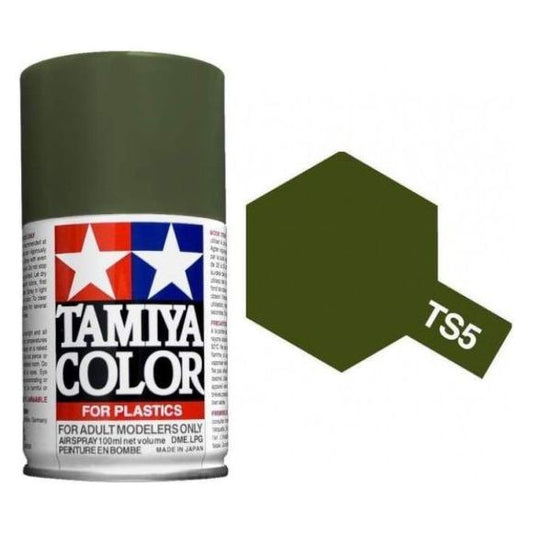 The paint is synthetic lacquer that cures in a short period of time. Extremely useful for painting large surfaces. Tamiya spray paints are not affected by acrylic or enamel paints. Tamiya spray paints are not affected by acrylic or enamel paints; therefore, following an overall base coat, details can be added or picked out using enamel and/or acrylic paints. By combining the use of these three types of paints, the finishing of plastic models becomes simpler and more effective. Continental USA shipping only.