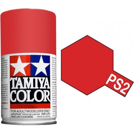 This spray paint was developed especially for decorating transparent polycarbonate bodies used in R/C car modeling. Each can contains 100ml of paint, which is the appropriate amount for finishing the model. Paint the body from the inside, keeping the can about 30cm from the surface. After curing apply another coat as necessary. These paints are impervious to oil and fuels, so they can be safely used on gas-powered R/C bodies. Note: Never use these paints on plastic models.