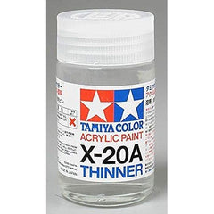 Tamiya 81030 Poly Acrylic Paint Thinner X-20A X20A 46ml Bottle | Galactic Toys & Collectibles