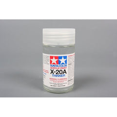 Tamiya 81030 Poly Acrylic Paint Thinner X-20A X20A 46ml Bottle | Galactic Toys & Collectibles